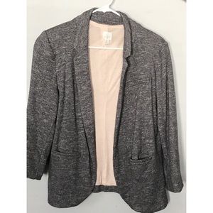 LC Lauren Conrad Cotton blazer